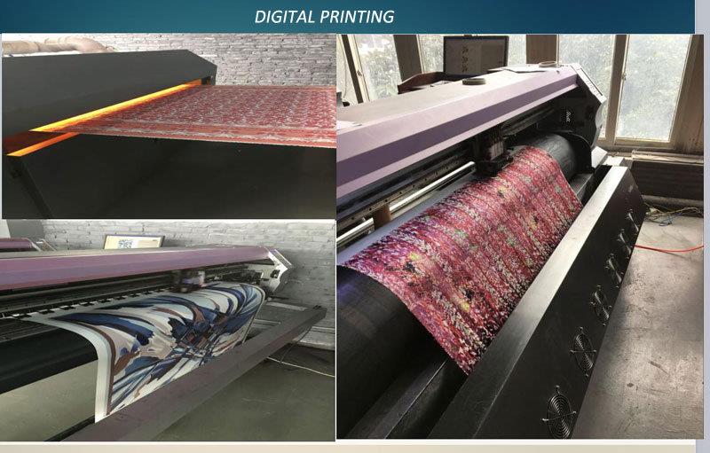 Trykt modalt tørklæde-6 Printed Modal Scarf-6