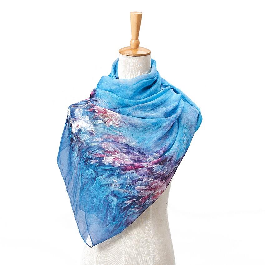 Muslim Silk Head Scarf for Women-4