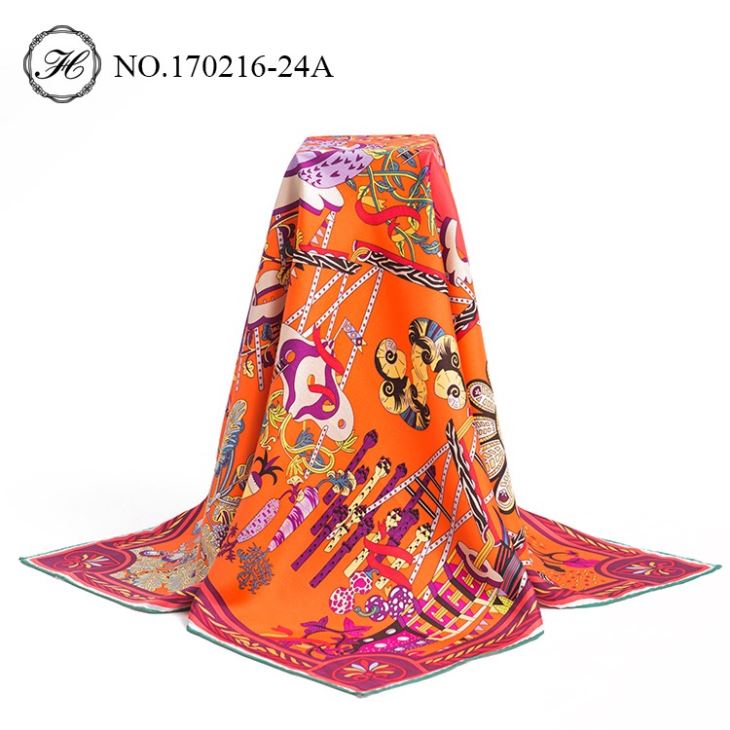 Silk Bandana Scarf For Hair