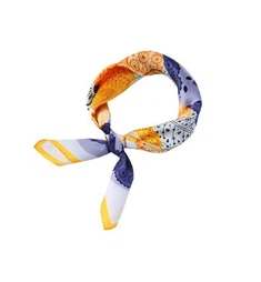 Naturligt silke satin tørklæde