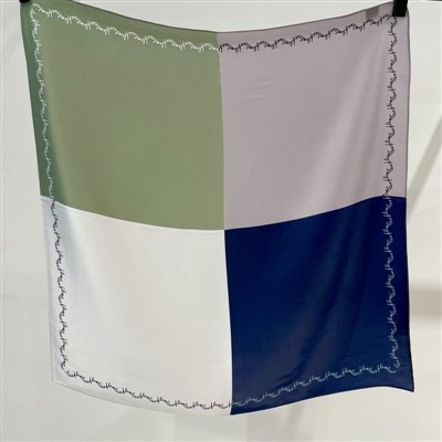 Satin tørklæde til hårkvinder